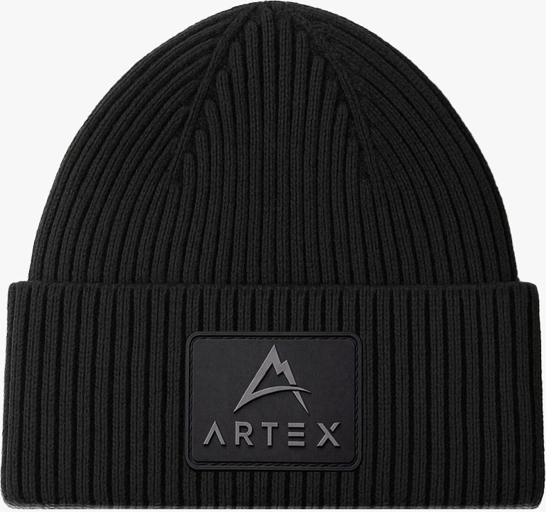 ARTEX LOGO BEANIE - BLACK