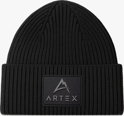 ARTEX LOGO BEANIE - BLACK