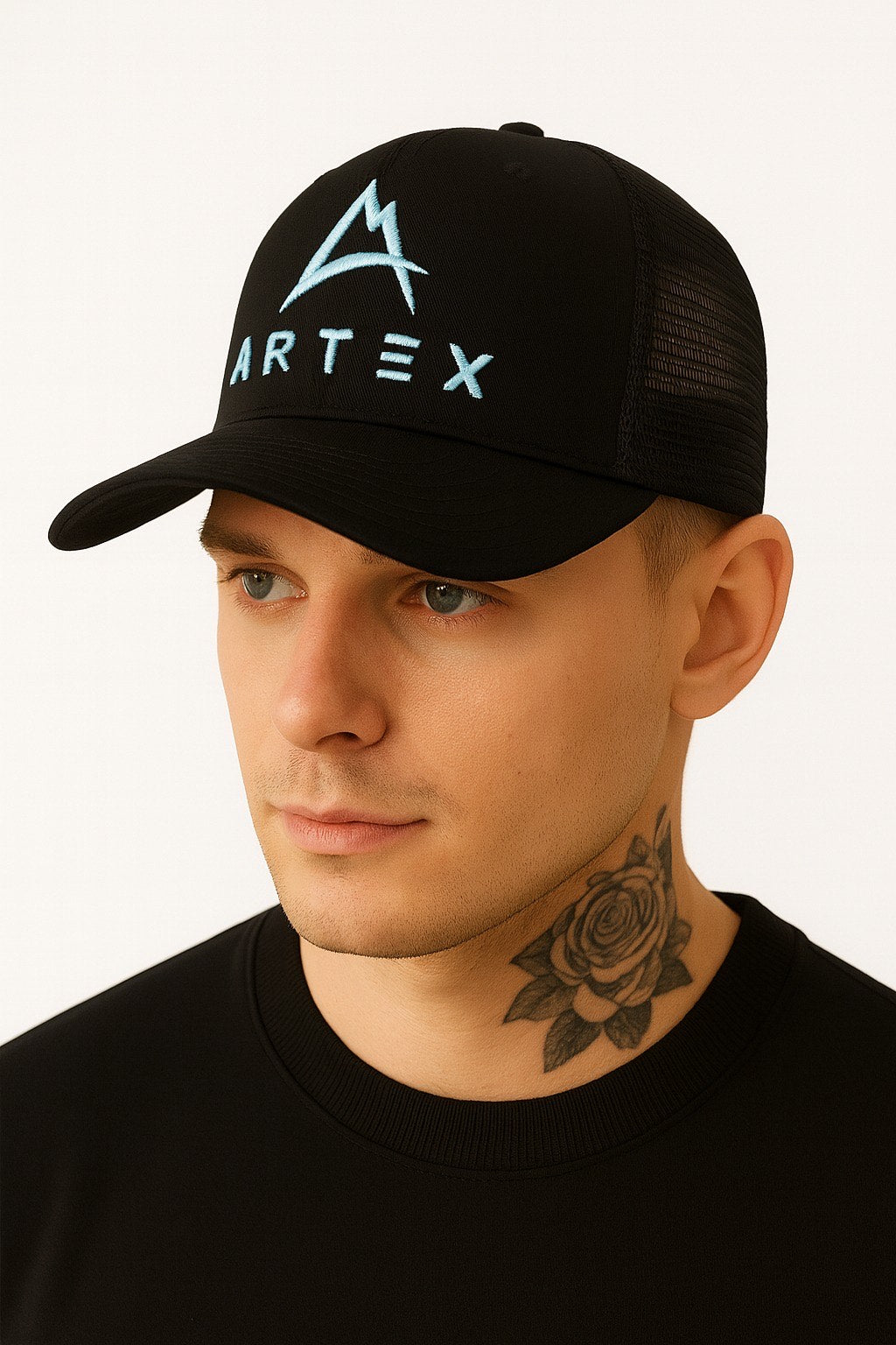 ARTEX LOGO CAP - ICE BLUE